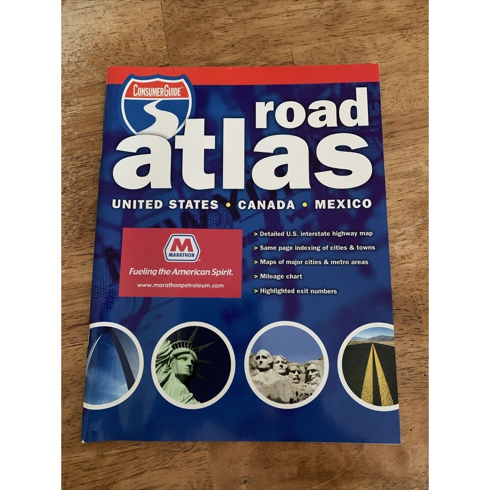 Consumer Guide Road Atlas US Canada Mexico ISBN 1-4127-1299-8 Brand‎ New